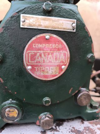 Compresor aire Canadá - Monocilíndrico
