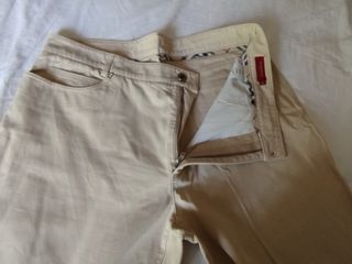 Pantalón Burberry beige mujer talla 46