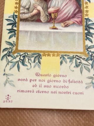 2 Santini religiosi vintage