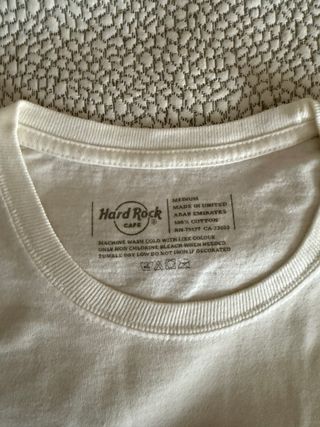 T-shirt Hard Rock Cafe Madrid.