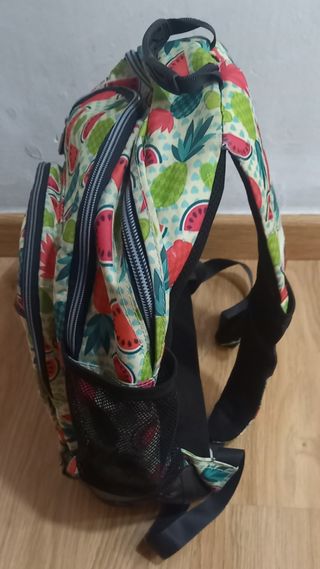Mochila infantil frutas