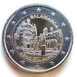 2 euros conmemorativos España Salamanca 2025 S/C