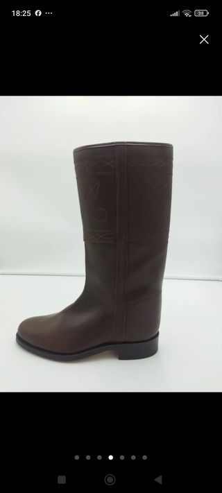 Botas Rocieras Marrón