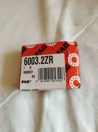 Rodamiento 6003-2ZR FAG