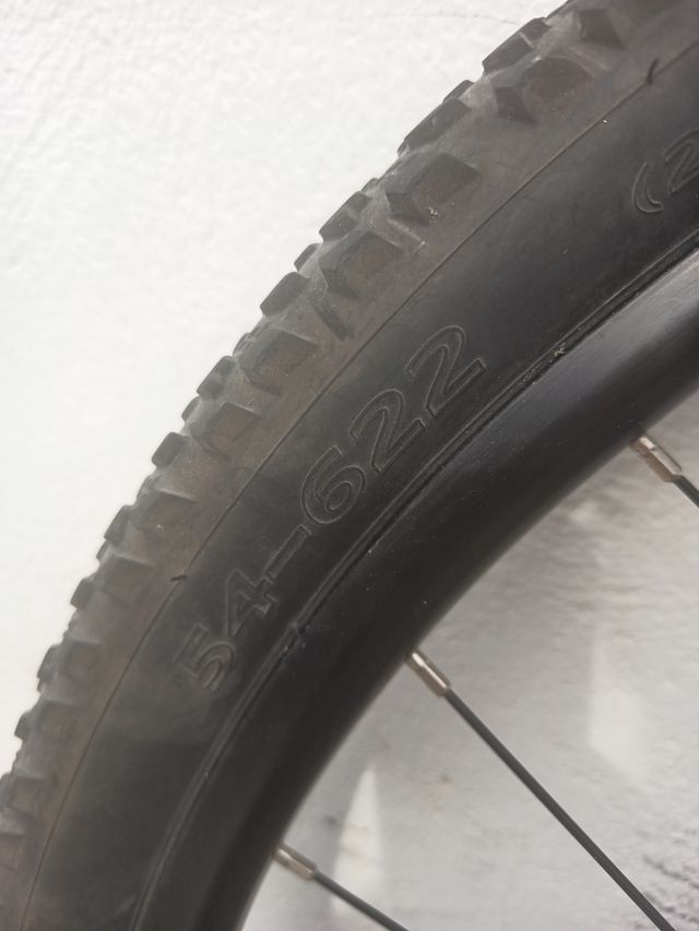 Rueda bici 29.5" disco