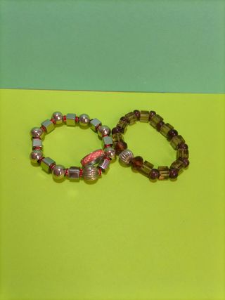 Pack pulseras y anillo