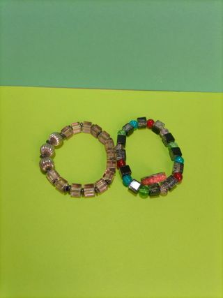 Pack pulseras y anillo