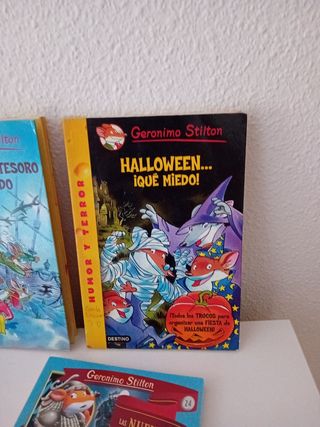 Varios títulos de Geronimo Stilton 