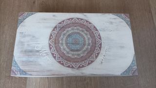 Caja /Baúl de Madera -Artesanal - Decorar/ Ordenar