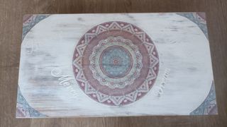 Caja /Baúl de Madera -Artesanal - Decorar/ Ordenar