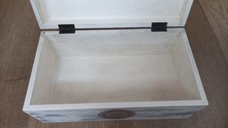 Caja /Baúl de Madera -Artesanal - Decorar/ Ordenar
