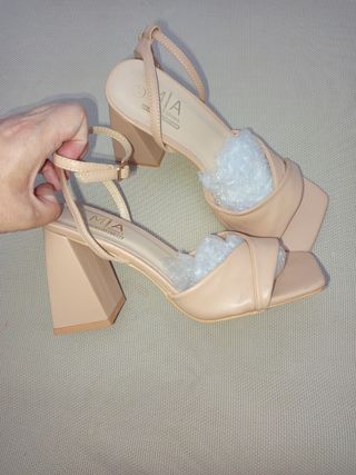 Tacones beige MIA Shoes - verano