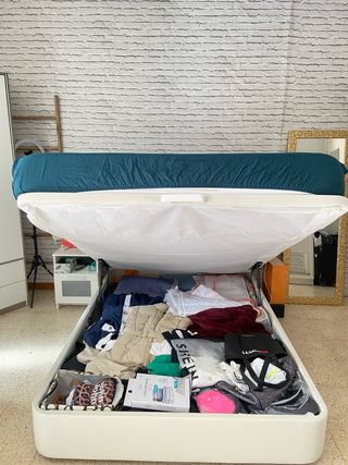 Canapé abatible Ikea blanco