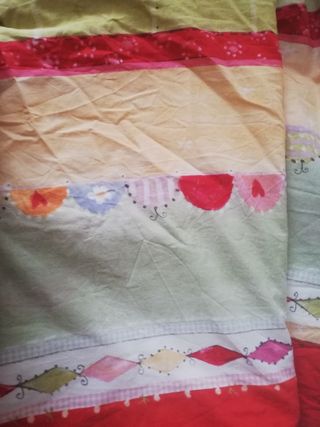 Cortinas infantiles de tela