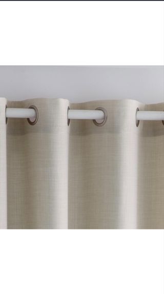 Cortina beige Fun&Deco - Salón