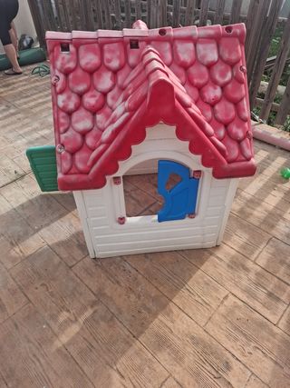 Casa juegos infantil jardín de faber