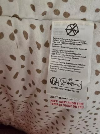 Saco capazo bebé - minucioso