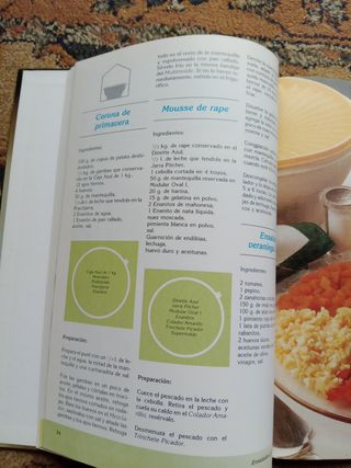 Libro de cocina recetas variadas