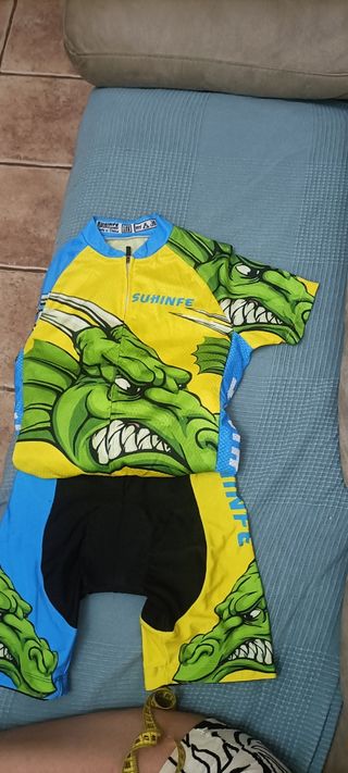 Conjunto ciclismo niño dragón