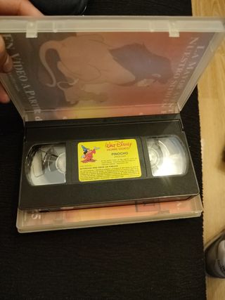 VHS Pinocho - Clásico Disney
