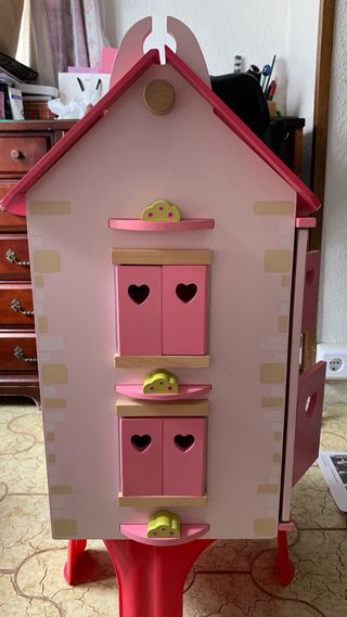 Casa madera juguetes niñ@s