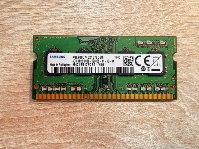 RAM Samsung 4GB DDR3 12800S