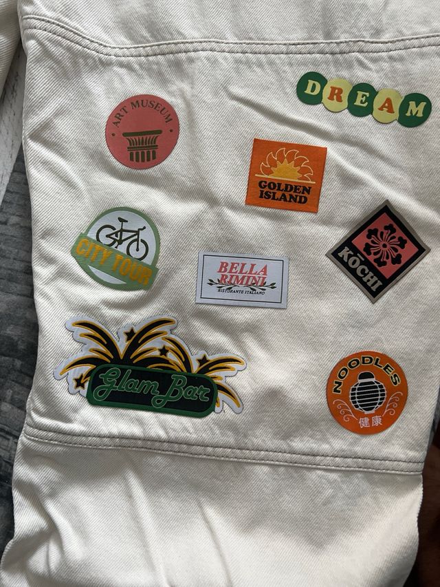 Pantalones Bershka Baggy Beige Talla 40