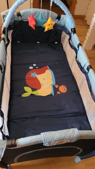 Cuna viaje bebé - Asalvo