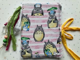 Libreta Totoro + 2 bolígrafos kawaii