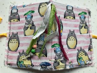 Libreta Totoro + 2 bolígrafos kawaii