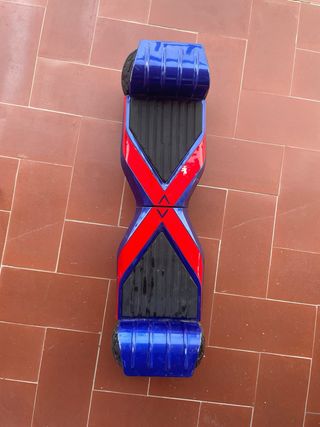 Hoverboard todoterreno azul-rojo