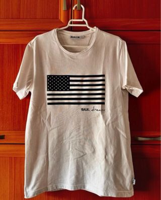 Camiseta BALR. Blanca