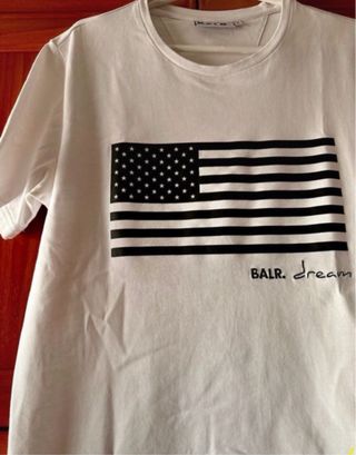 Camiseta BALR. Blanca