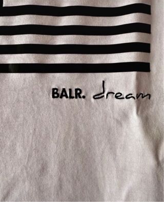 Camiseta BALR. Blanca