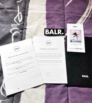 Camiseta BALR. Blanca