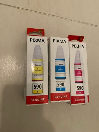 Tinta Canon Pixma 590 (3 uds.)