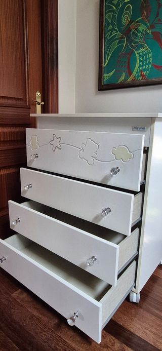 Cómoda cambiador Micuna bebé