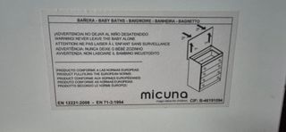 Cómoda cambiador Micuna bebé