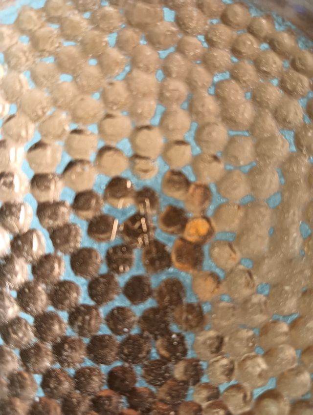 Cuenco aluminio  anodizado. Vintage. Marca MMM