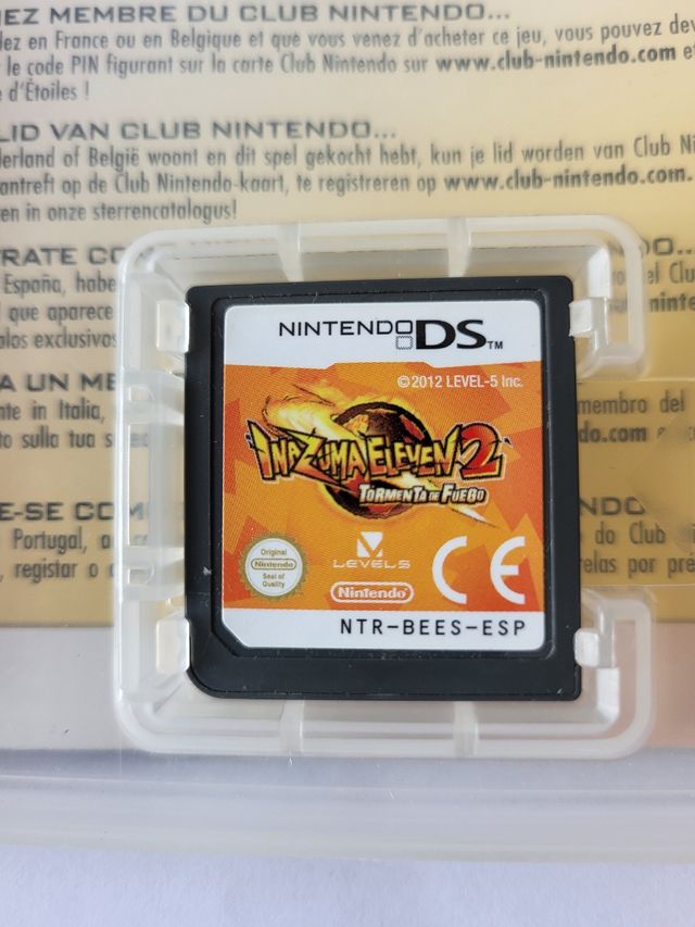Inazuma Eleven 2: Tormenta de Fuego - Nintendo DS.