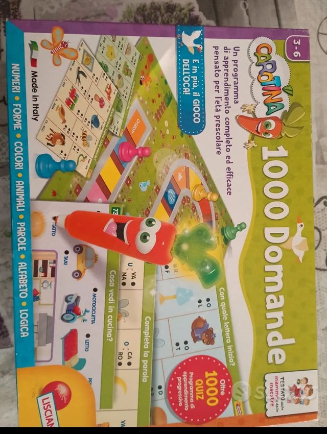 Gioco Carotina 1000 Domande