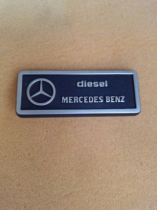 Anagrama Mercedes Benz Diesel