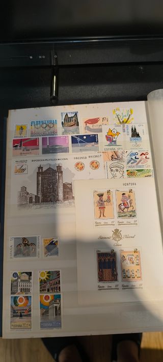 Sellos España 1989/90/92