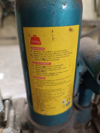 Prensa hidráulica 3000kg - Manual