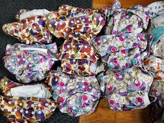 15 Pañales reutilizables bebé