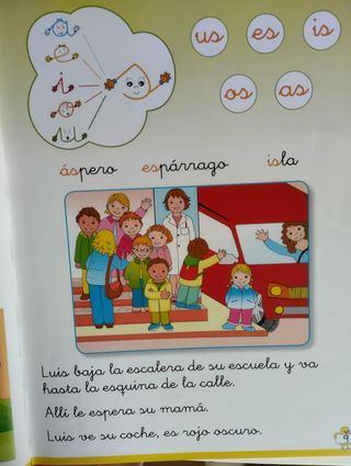 Leemos con Pío-pío, cartilla 1 y 2, Educación Infa