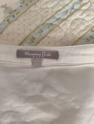 Blusa blanca bordada