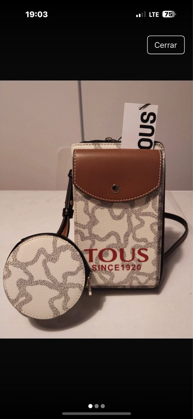 Tous Bolso bandolera y monedero