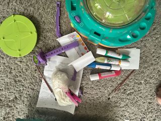 Juego de arcilla y pintura