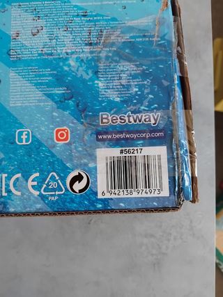 Piscinetta Bestway 1,22x1,22x0,30m